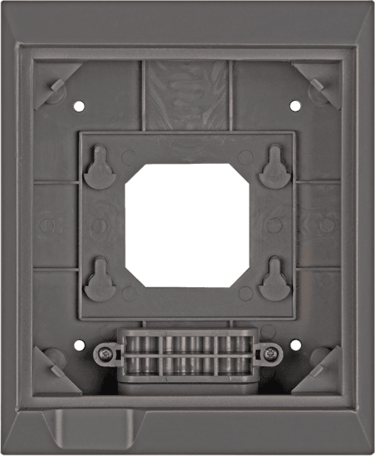 Rámeček pro montáž Color Control GX na stěnu.
