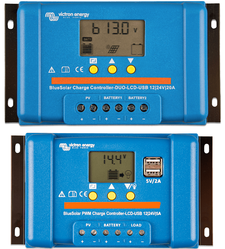 Solární regulátor nabíjení BlueSolar PWM (DUO) LCD&USB