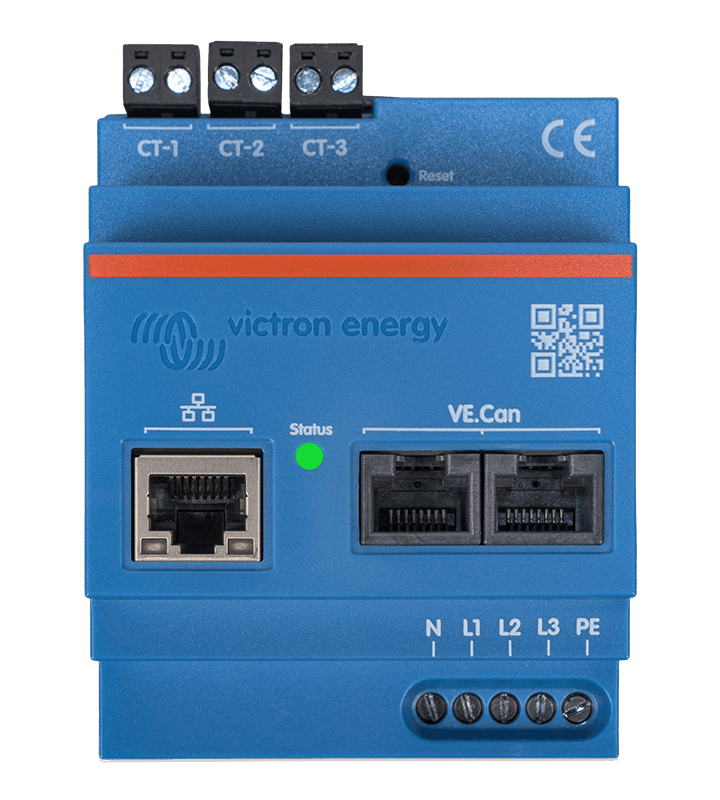 Měřiče energie VM-3P75CT, ET112, ET340, EM24 Ethernet a EM540
