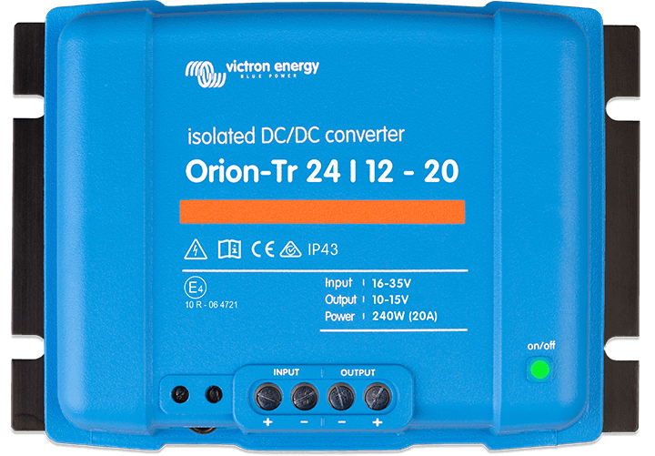 DC-DC konvertory Orion-Tr izolované
