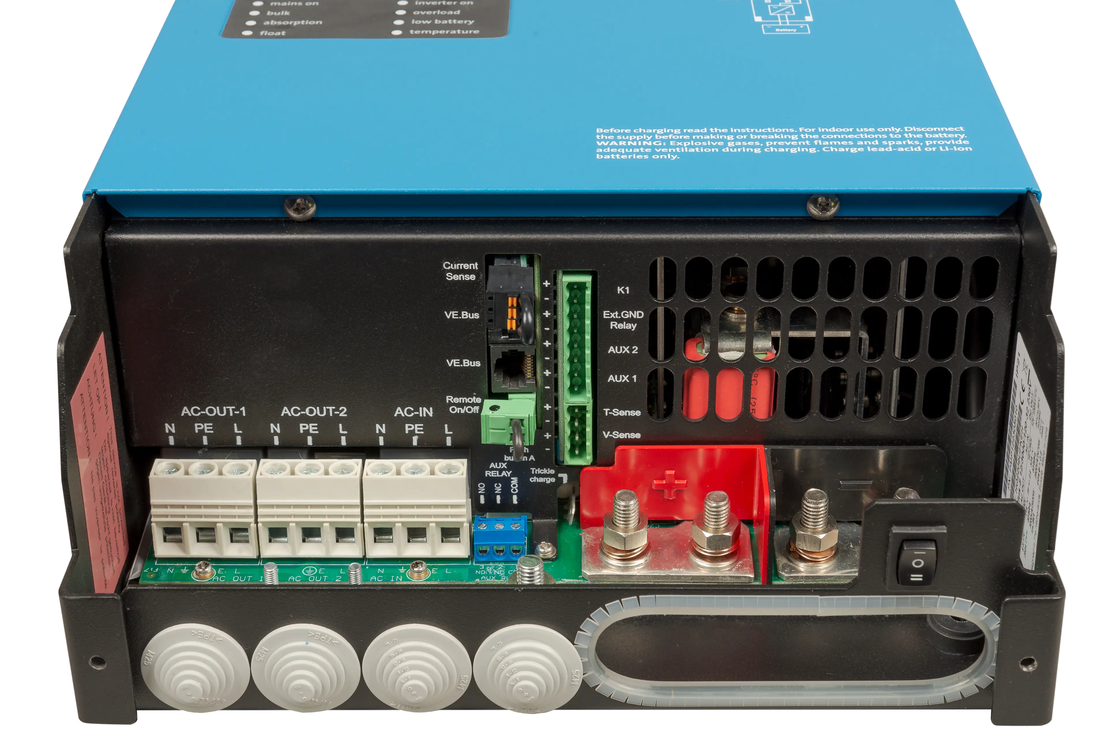 MultiPlus-II 12V 3kVA 120A (connections) thumbnail