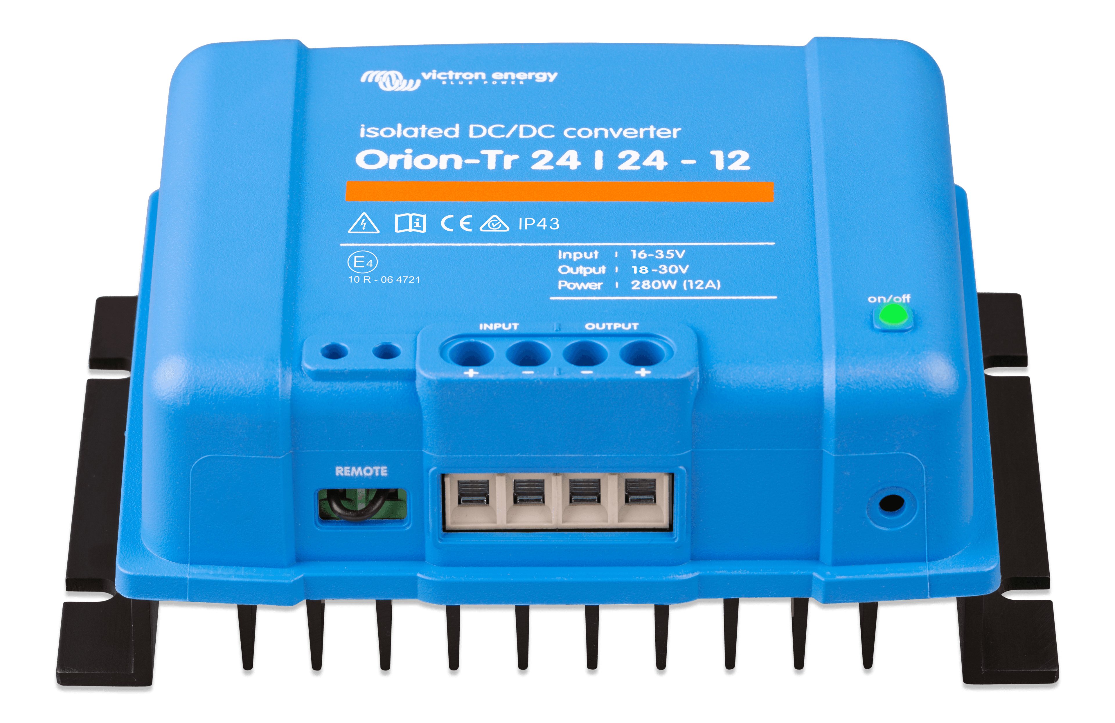 Orion-Tr 24/24-12A (280W) Isolated DC-DC converter (front2)  thumbnail