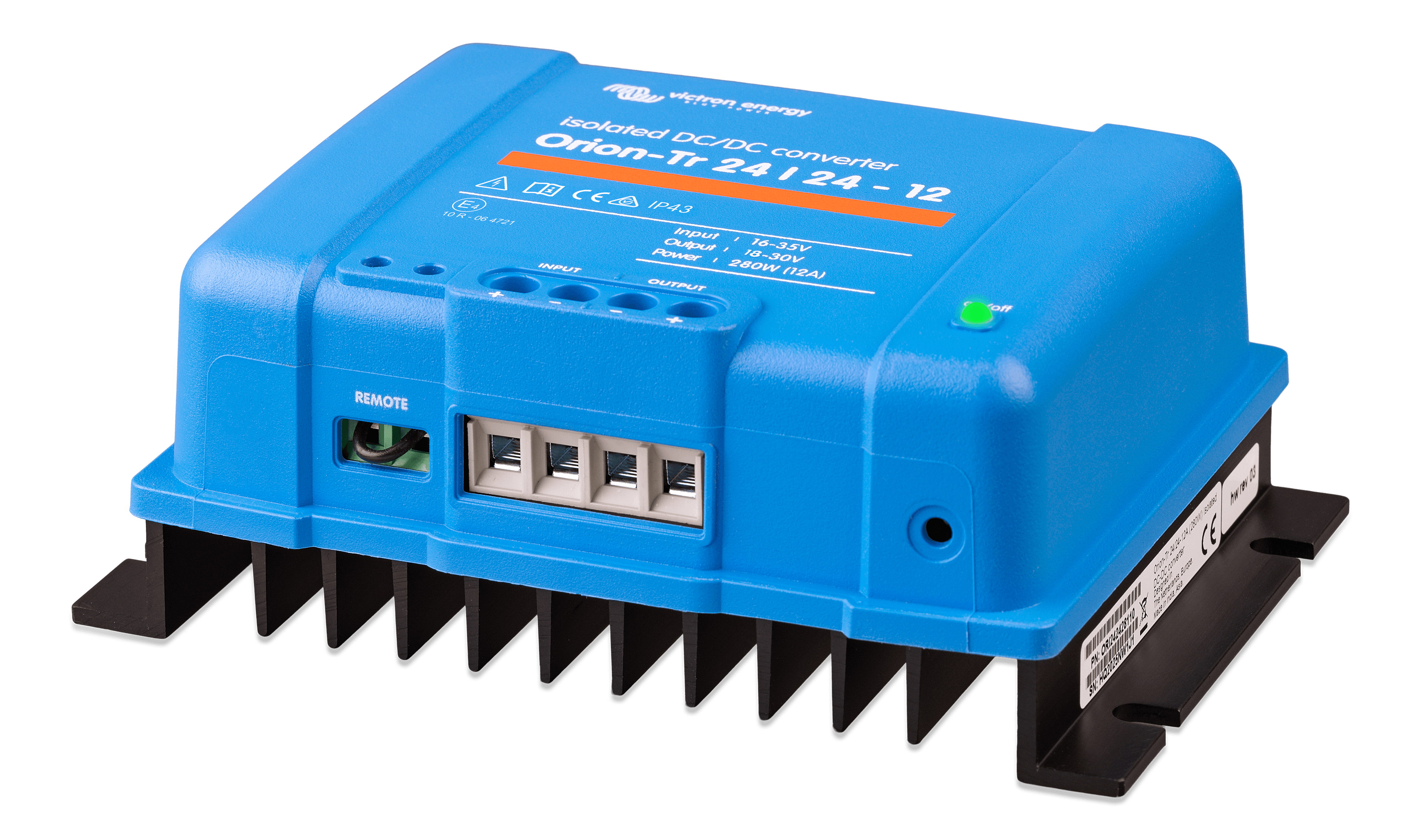 Orion-Tr 24/24-12A (280W) Isolated DC-DC converter (left)  thumbnail