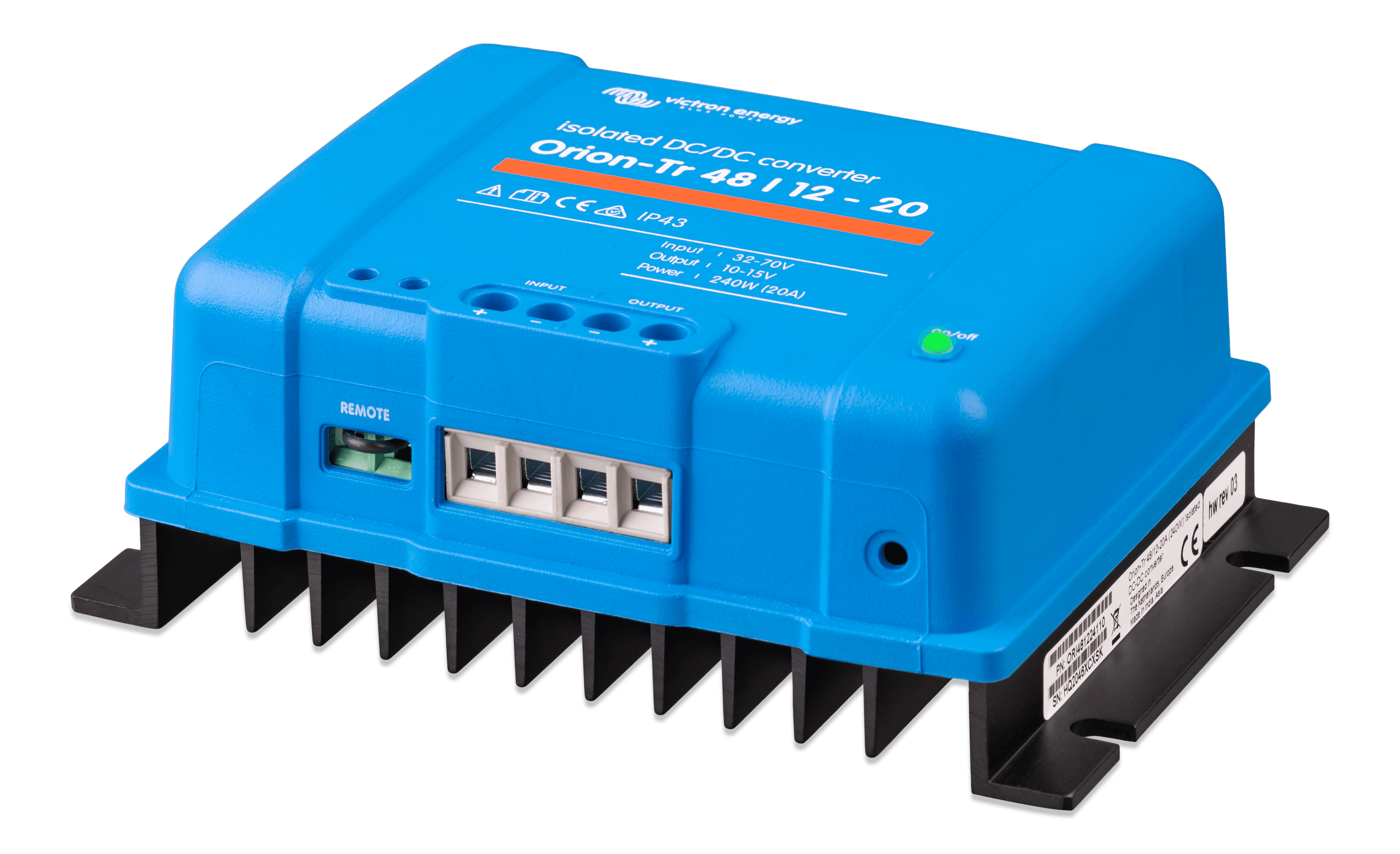 Orion-Tr 48/12-20A (240W) Isolated DC-DC converter (left)  thumbnail