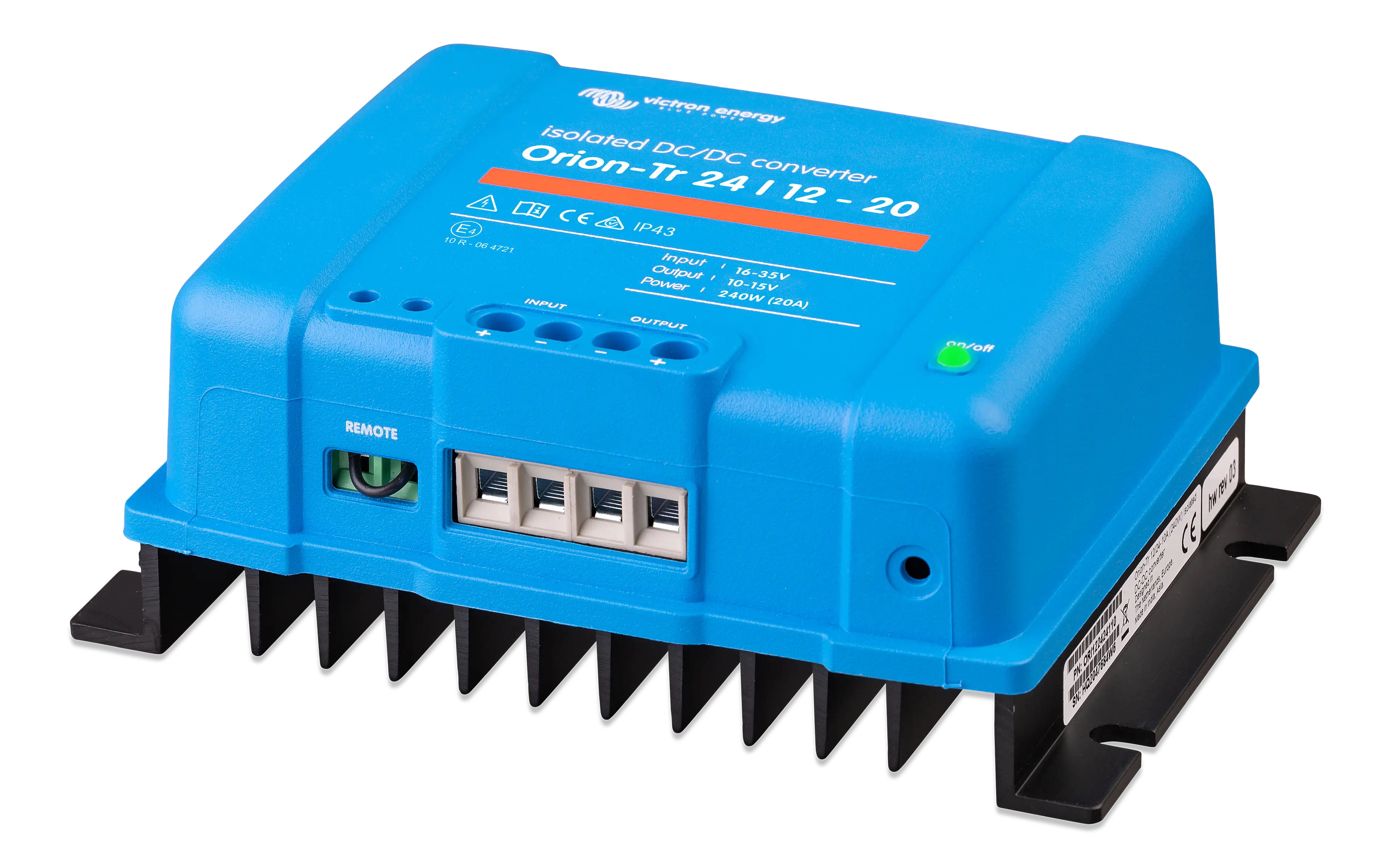 Orion-Tr 24/12-20A (240W) Isolated DC-DC converter (left)  thumbnail