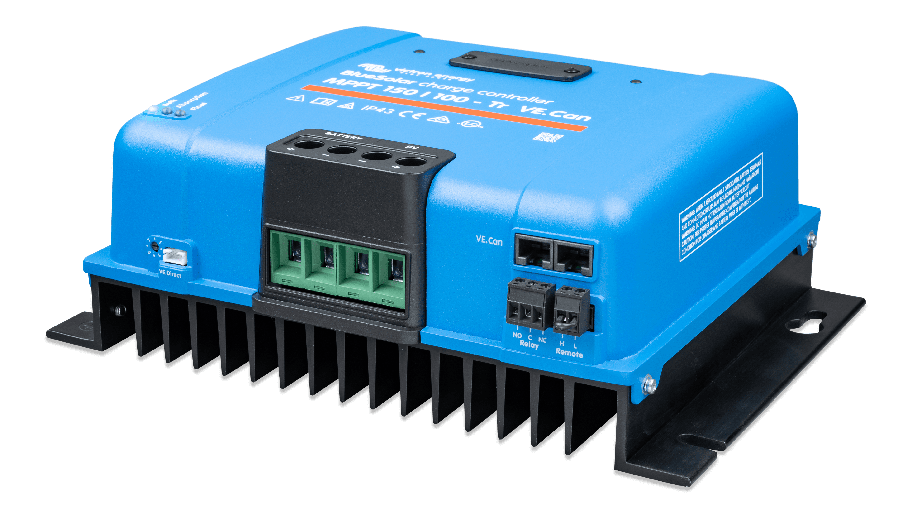 BlueSolar MPPT charge controller 150/100-Tr VE.Can (left)  thumbnail