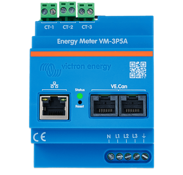 Měřiče energie VM-3P75CT, VM-3P5A, ET112, ET340, EM24 Ethernet a EM540