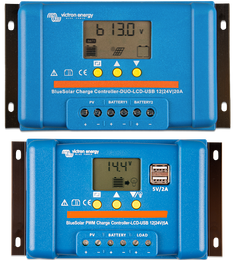 Solární regulátor nabíjení BlueSolar PWM (DUO) LCD&USB