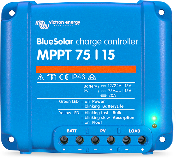 BlueSolar MPPT 75/10, 75/15 a 100/15