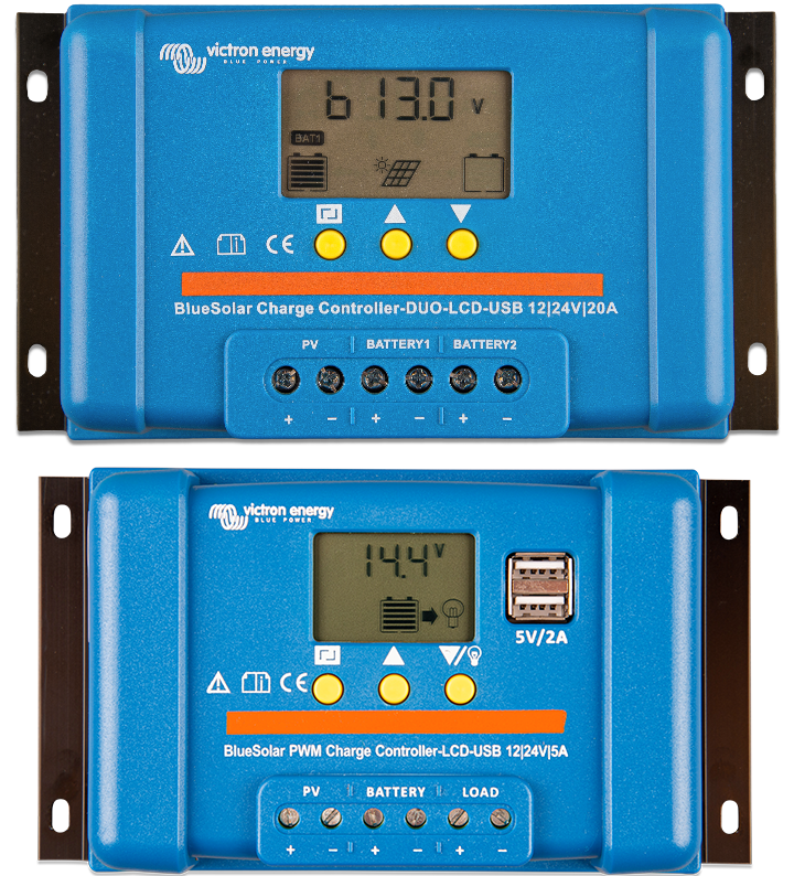 Solární regulátor nabíjení BlueSolar PWM (DUO) LCD&USB